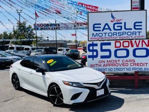 Photos of 2019 TOYOTA CAMRY XSE for sale in Hobart, IN at Eagle Motorsport Used Car Dealer Bad Credit Auto Finance Northwest Indiana