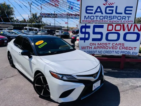 Another view of 2019 TOYOTA CAMRY XSE for sale in Hobart, IN at Eagle Motorsport Used Car Dealer Bad Credit Auto Finance Northwest Indiana