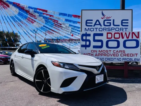 More photos of 2019 TOYOTA CAMRY XSE at Eagle Motorsport Used Car Dealer Bad Credit Auto Finance Northwest Indiana, IN