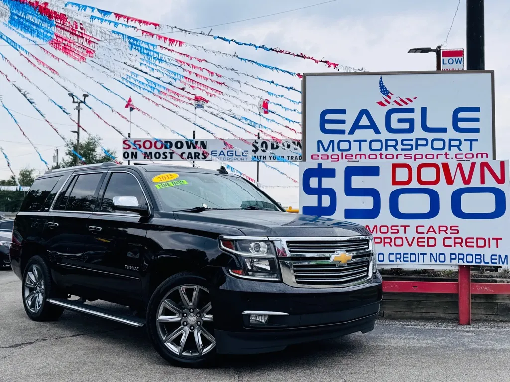 2015 CHEVROLET TAHOE 1500 LTZ for sale in Hobart, IN