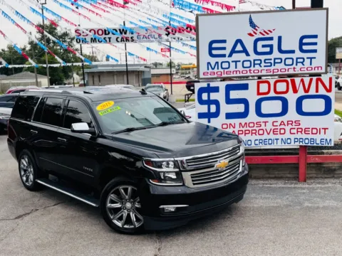 Photos of 2015 CHEVROLET TAHOE 1500 LTZ for sale in Hobart, IN at Eagle Motorsport Used Car Dealer Bad Credit Auto Finance Northwest Indiana