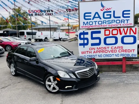 Another view of 2011 MERCEDES-BENZ E-CLASS E350 for sale in Hobart, IN at Eagle Motorsport Used Car Dealer Bad Credit Auto Finance Northwest Indiana