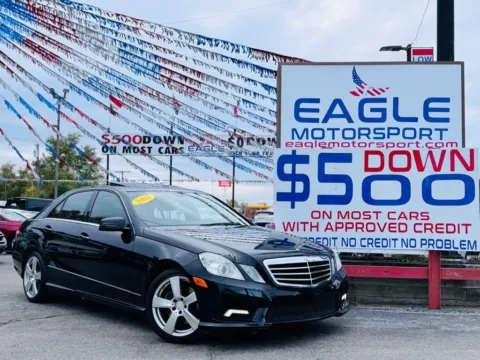 Photos of 2011 MERCEDES-BENZ E-CLASS E350 for sale in Hobart, IN at Eagle Motorsport Used Car Dealer Bad Credit Auto Finance Northwest Indiana