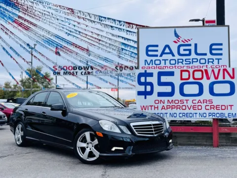 Black 2011 MERCEDES-BENZ E-CLASS E350 for sale in Hobart, IN