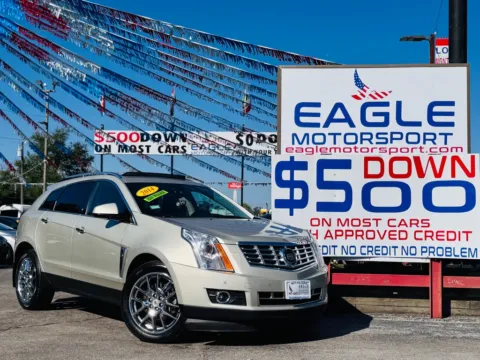 Gold 2014 CADILLAC SRX PREMIUM COLLECTION for sale in Hobart, IN