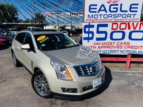 Another view of 2014 CADILLAC SRX PREMIUM COLLECTION for sale in Hobart, IN at Eagle Motorsport Used Car Dealer Bad Credit Auto Finance Northwest Indiana