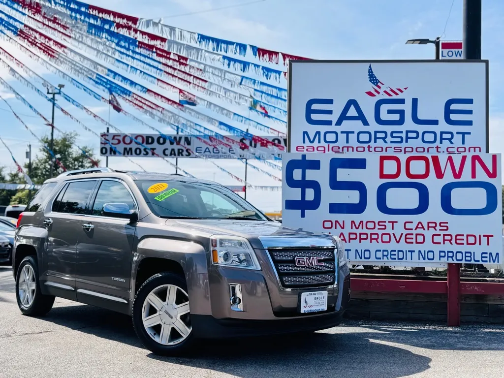 Green 2011 GMC TERRAIN SLT for sale in Hobart, IN