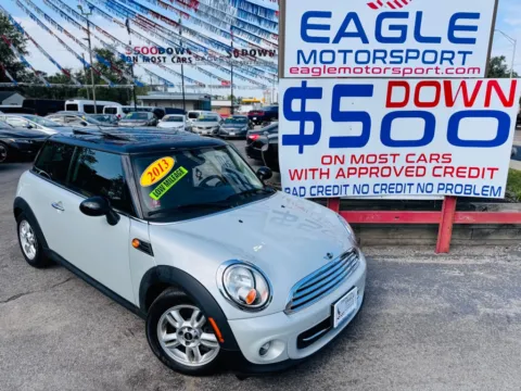 Another view of 2013 MINI COOPER Cooper for sale in Hobart, IN at Eagle Motorsport Used Car Dealer Bad Credit Auto Finance Northwest Indiana