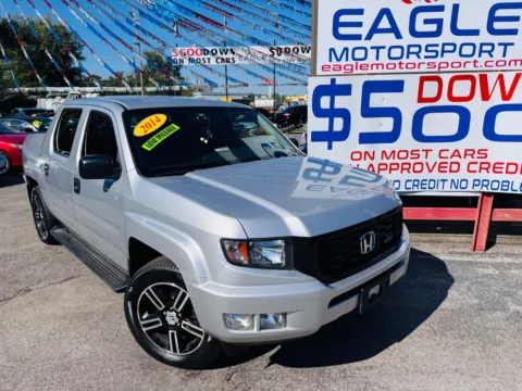 Another view of 2014 HONDA RIDGELINE SPORT for sale in Hobart, IN at Eagle Motorsport Used Car Dealer Bad Credit Auto Finance Northwest Indiana