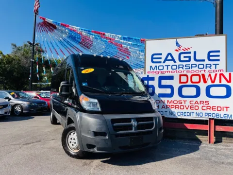 Another view of 2017 RAM PROMASTER 2500 2500 HIGH for sale in Hobart, IN at Eagle Motorsport Used Car Dealer Bad Credit Auto Finance Northwest Indiana