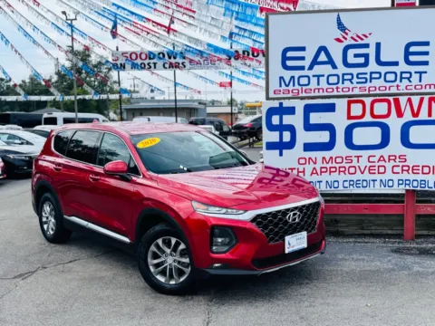 Photos of 2020 HYUNDAI SANTA FE SEL for sale in Hobart, IN at Eagle Motorsport Used Car Dealer Bad Credit Auto Finance Northwest Indiana
