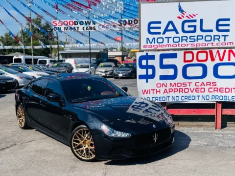 Photos of 2015 MASERATI GHIBLI S Q4 for sale in Hobart, IN at Eagle Motorsport Used Car Dealer Bad Credit Auto Finance Northwest Indiana