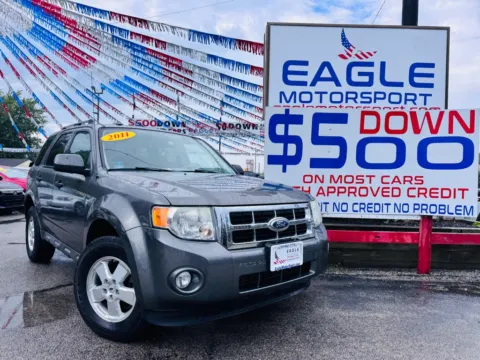 Another view of 2011 FORD ESCAPE XLT for sale in Hobart, IN at Eagle Motorsport Used Car Dealer Bad Credit Auto Finance Northwest Indiana