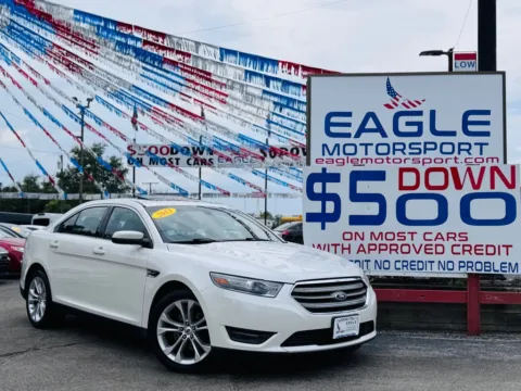 White 2013 FORD TAURUS SEL for sale in Hobart, IN