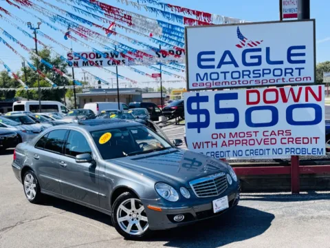 Another view of 2008 MERCEDES-BENZ E-CLASS E350 4MATIC for sale in Hobart, IN at Eagle Motorsport Used Car Dealer Bad Credit Auto Finance Northwest Indiana