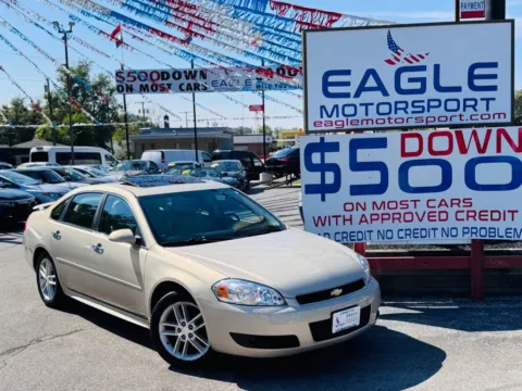 Photos of 2012 CHEVROLET IMPALA LTZ for sale in Hobart, IN at Eagle Motorsport Used Car Dealer Bad Credit Auto Finance Northwest Indiana