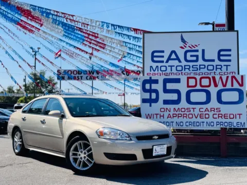 Gold 2012 CHEVROLET IMPALA LTZ for sale in Hobart, IN