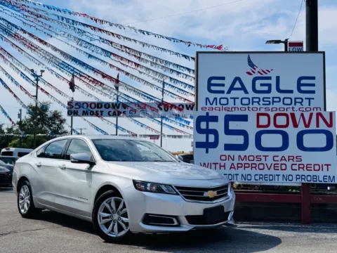 Silver 2017 CHEVROLET IMPALA LT for sale in Hobart, IN