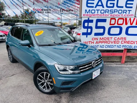 Another view of 2019 VOLKSWAGEN TIGUAN SE for sale in Hobart, IN at Eagle Motorsport Used Car Dealer Bad Credit Auto Finance Northwest Indiana
