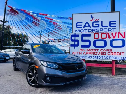 More photos of 2021 HONDA CIVIC SPORT at Eagle Motorsport Used Car Dealer Bad Credit Auto Finance Northwest Indiana, IN