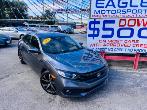Another view of 2021 HONDA CIVIC SPORT for sale in Hobart, IN at Eagle Motorsport Used Car Dealer Bad Credit Auto Finance Northwest Indiana