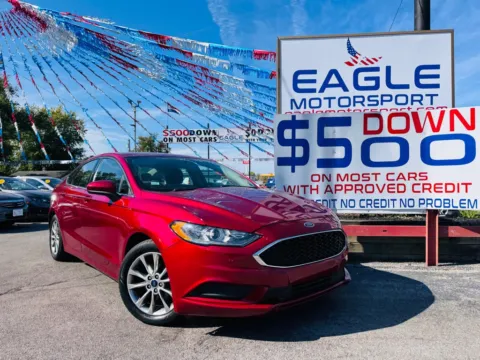 More photos of 2017 FORD FUSION SE at Eagle Motorsport Used Car Dealer Bad Credit Auto Finance Northwest Indiana, IN