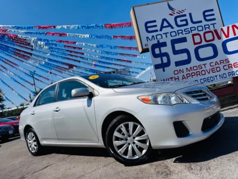 More photos of 2013 TOYOTA COROLLA BASE at Eagle Motorsport Used Car Dealer Bad Credit Auto Finance Northwest Indiana, IN