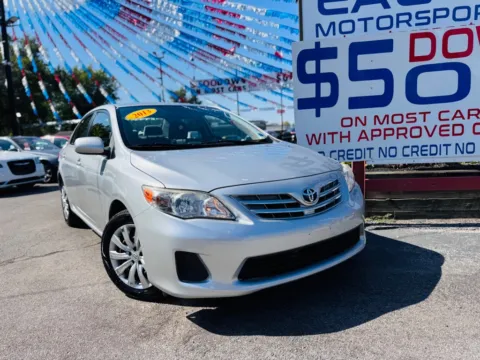 Another view of 2013 TOYOTA COROLLA BASE for sale in Hobart, IN at Eagle Motorsport Used Car Dealer Bad Credit Auto Finance Northwest Indiana