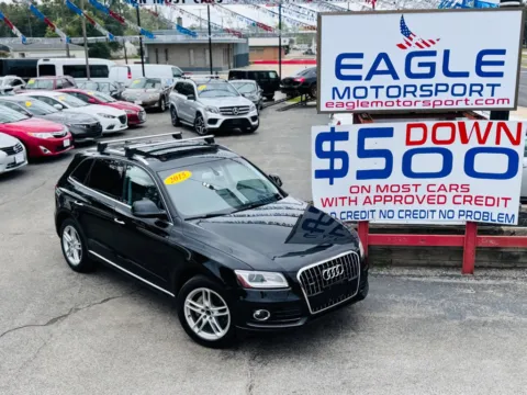 Photos of 2015 AUDI Q5 PREMIUM PLUS for sale in Hobart, IN at Eagle Motorsport Used Car Dealer Bad Credit Auto Finance Northwest Indiana