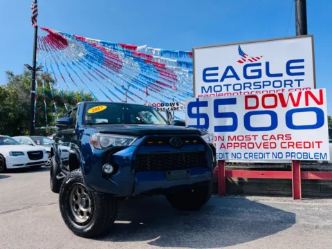 More photos of 2017 TOYOTA 4RUNNER SR5/SR5 PREMIUM at Eagle Motorsport Used Car Dealer Bad Credit Auto Finance Northwest Indiana, IN