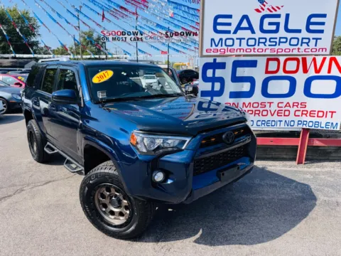 More photos of 2017 TOYOTA 4RUNNER SR5/SR5 PREMIUM at Eagle Motorsport Used Car Dealer Bad Credit Auto Finance Northwest Indiana, IN