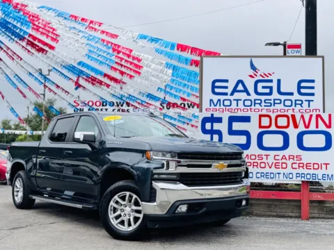 Gray 2021 CHEVROLET SILVERADO 1500 LT for sale in Hobart, IN
