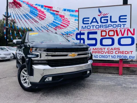 Another view of 2021 CHEVROLET SILVERADO 1500 LT for sale in Hobart, IN at Eagle Motorsport Used Car Dealer Bad Credit Auto Finance Northwest Indiana