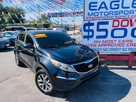 Another view of 2016 KIA SPORTAGE LX for sale in Hobart, IN at Eagle Motorsport Used Car Dealer Bad Credit Auto Finance Northwest Indiana