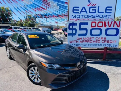 More photos of 2018 TOYOTA CAMRY at Eagle Motorsport Used Car Dealer Bad Credit Auto Finance Northwest Indiana, IN
