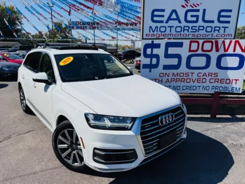 Another view of 2019 AUDI Q7 QUATTRO SE PREMIUM PLUS 55 TFS for sale in Hobart, IN at Eagle Motorsport Used Car Dealer Bad Credit Auto Finance Northwest Indiana