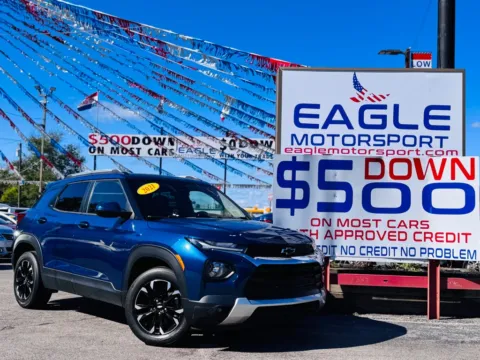 Photos of 2021 CHEVROLET TRAILBLAZER LT for sale in Hobart, IN at Eagle Motorsport Used Car Dealer Bad Credit Auto Finance Northwest Indiana