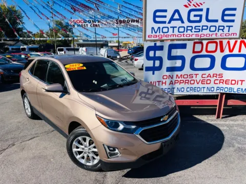 Another view of 2019 CHEVROLET EQUINOX LT for sale in Hobart, IN at Eagle Motorsport Used Car Dealer Bad Credit Auto Finance Northwest Indiana