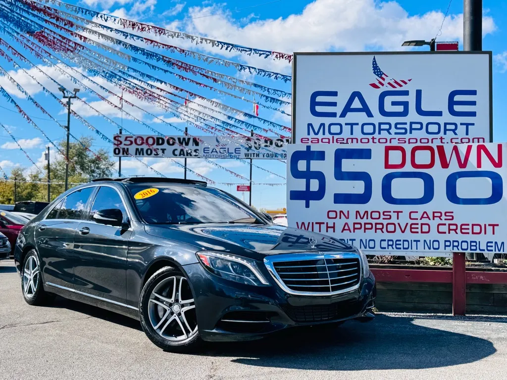 Black 2016 MERCEDES-BENZ S-CLASS S 550 4MATIC for sale in Hobart, IN