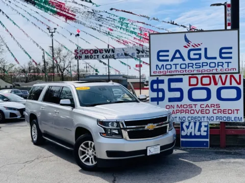 Another view of 2020 CHEVROLET SUBURBAN 1500 LT for sale in Hobart, IN at Eagle Motorsport Used Car Dealer Bad Credit Auto Finance Northwest Indiana