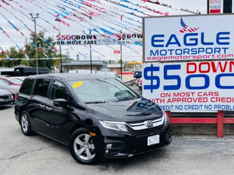 Another view of 2019 HONDA ODYSSEY EX for sale in Hobart, IN at Eagle Motorsport Used Car Dealer Bad Credit Auto Finance Northwest Indiana