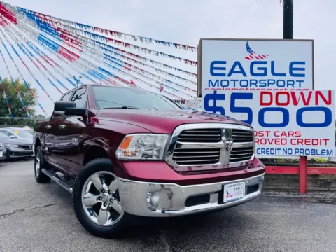 Another view of 2017 RAM 1500 SLT for sale in Hobart, IN at Eagle Motorsport Used Car Dealer Bad Credit Auto Finance Northwest Indiana