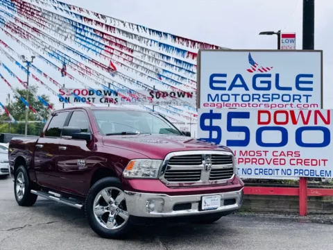 Red 2017 RAM 1500 SLT for sale in Hobart, IN