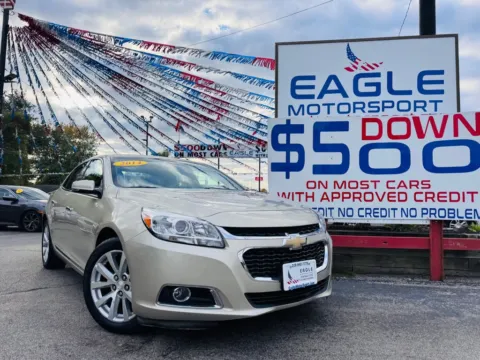 More photos of 2014 CHEVROLET MALIBU LTZ at Eagle Motorsport Used Car Dealer Bad Credit Auto Finance Northwest Indiana, IN