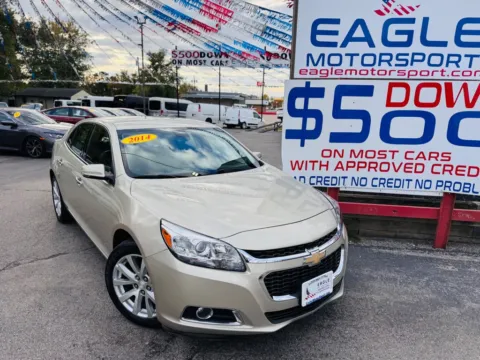 Another view of 2014 CHEVROLET MALIBU LTZ for sale in Hobart, IN at Eagle Motorsport Used Car Dealer Bad Credit Auto Finance Northwest Indiana