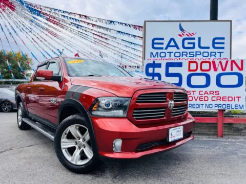 More photos of 2013 RAM 1500 SPORT at Eagle Motorsport Used Car Dealer Bad Credit Auto Finance Northwest Indiana, IN