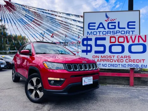 More photos of 2018 JEEP COMPASS LATITUDE at Eagle Motorsport Used Car Dealer Bad Credit Auto Finance Northwest Indiana, IN