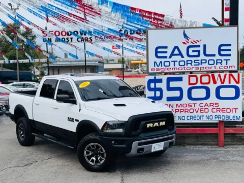 Another view of 2015 RAM 1500 REBEL for sale in Hobart, IN at Eagle Motorsport Used Car Dealer Bad Credit Auto Finance Northwest Indiana