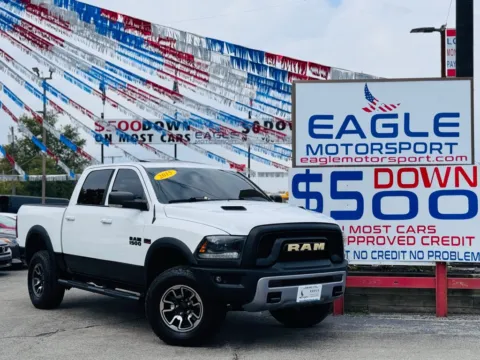 White 2015 RAM 1500 REBEL for sale in Hobart, IN