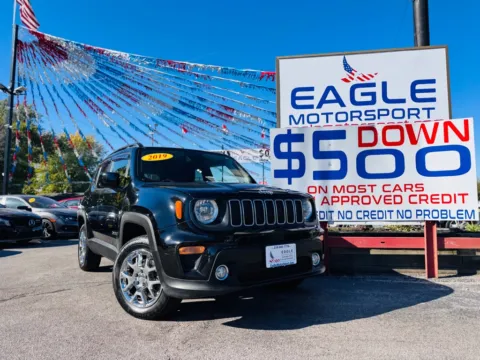 More photos of 2019 JEEP RENEGADE LATITUDE at Eagle Motorsport Used Car Dealer Bad Credit Auto Finance Northwest Indiana, IN
